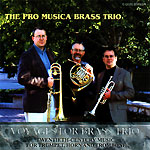 Voyages for Brass Trio CD image