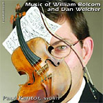 Music of William Bolcom and Dan Welcher CD image