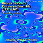 Historic Works for Percussion Ensemble CD image