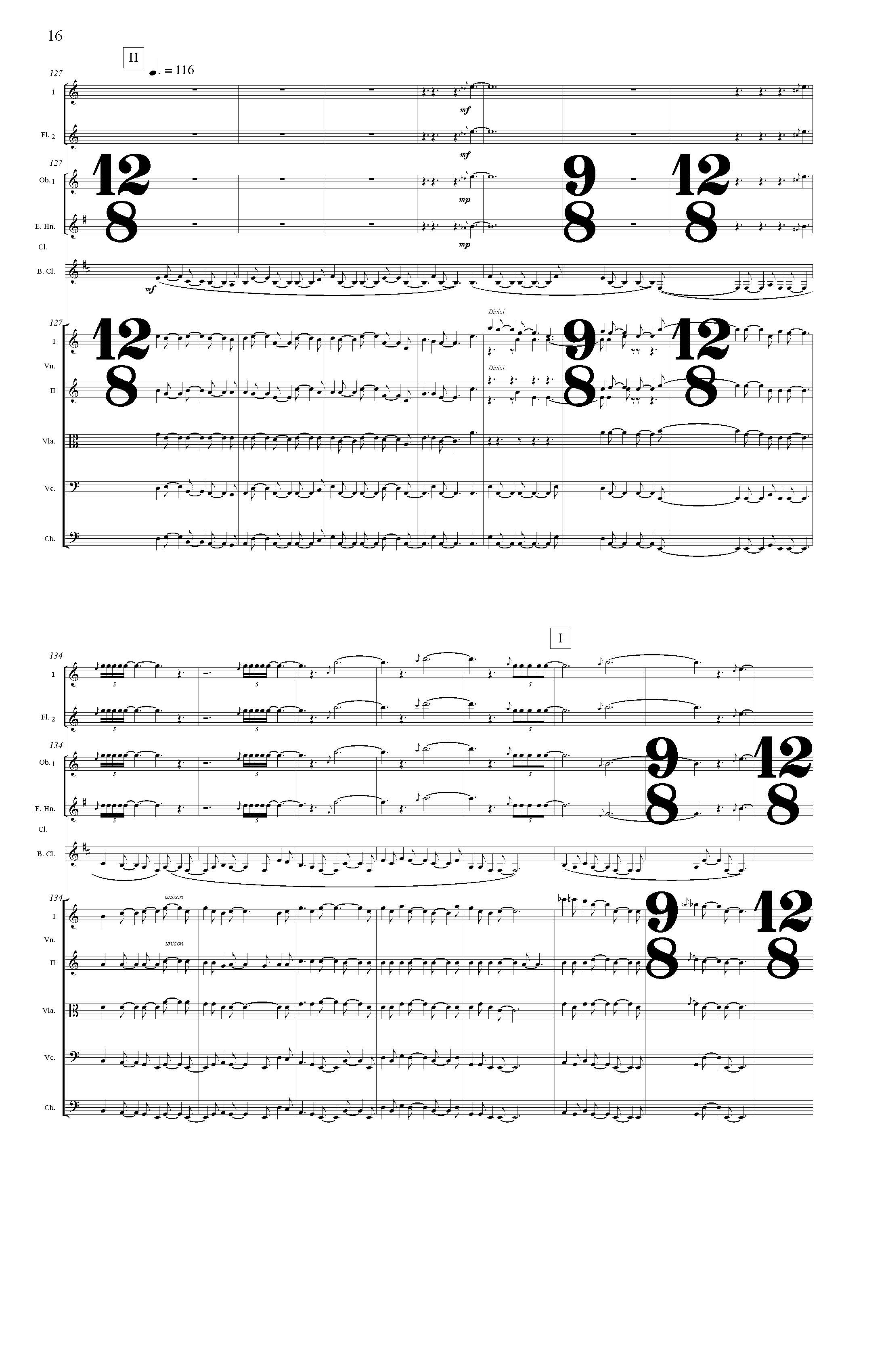 Bayou Reflections SCORE P15