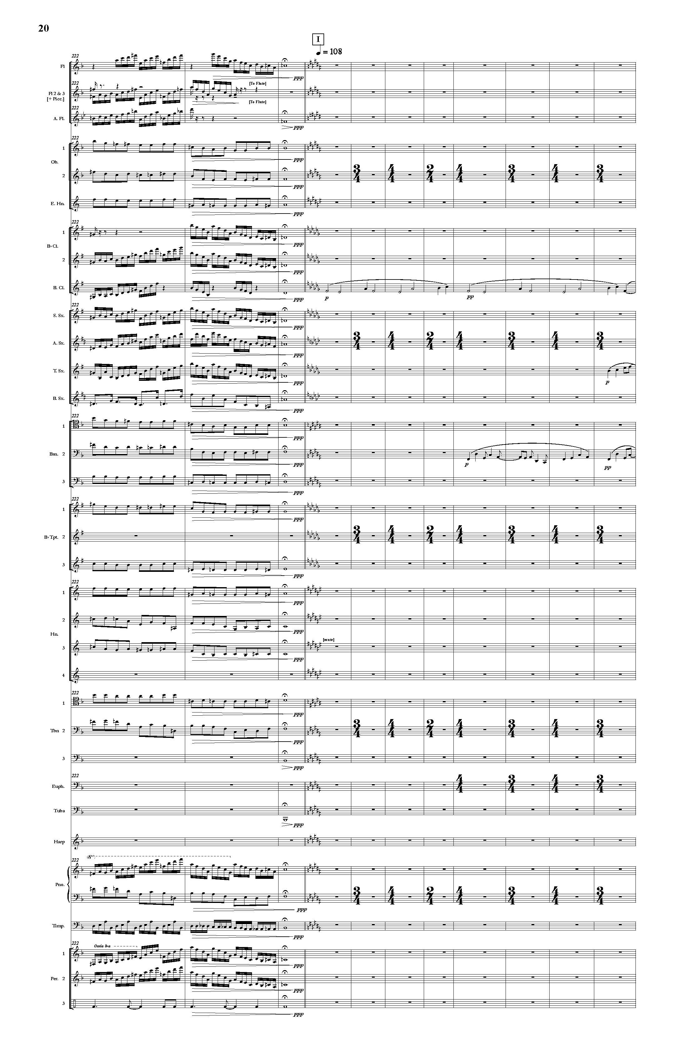 35 Shattered Mirror Suite - Wind Ensemble - SCORE 22