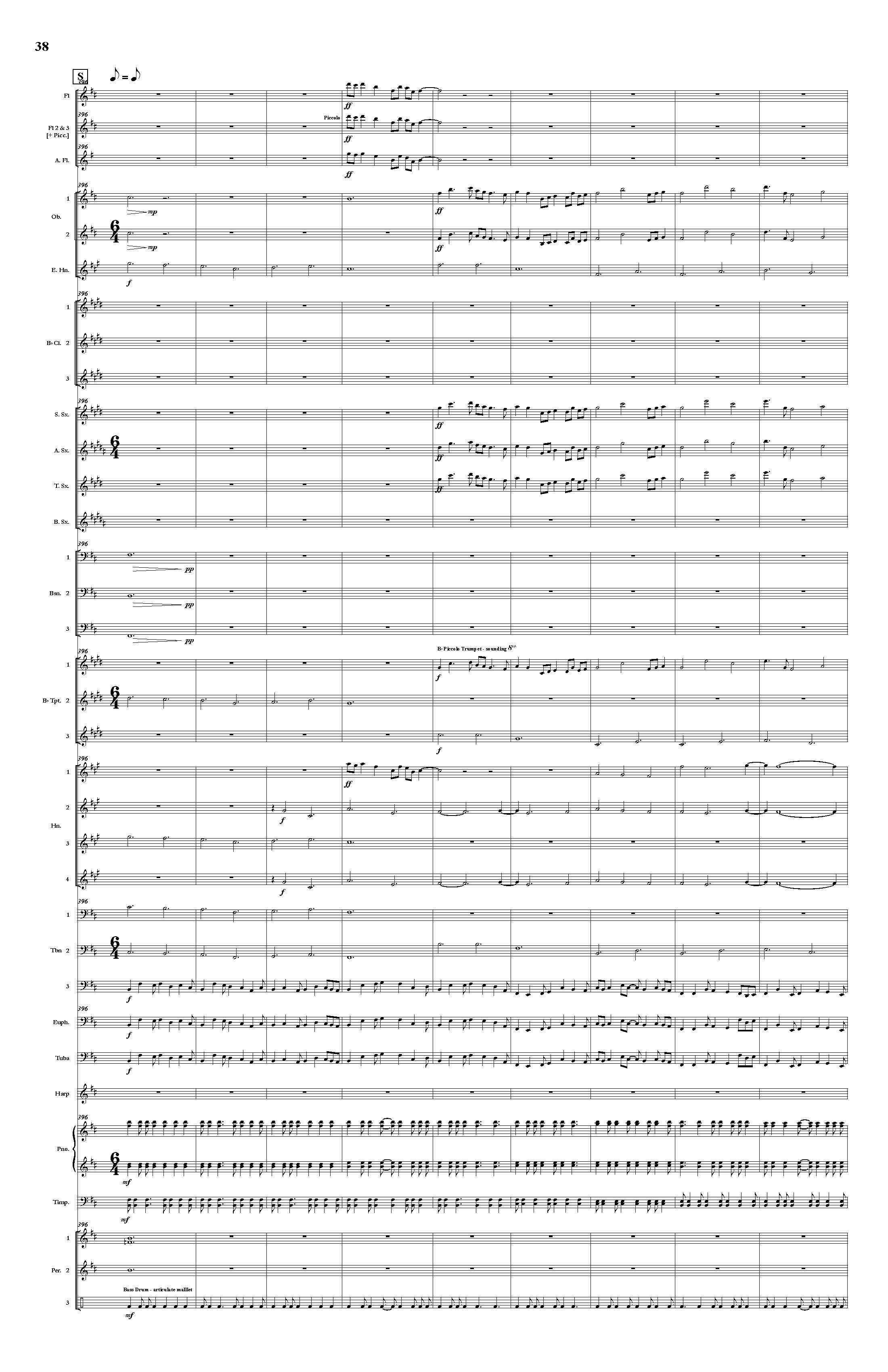 35 Shattered Mirror Suite - Wind Ensemble - SCORE 40
