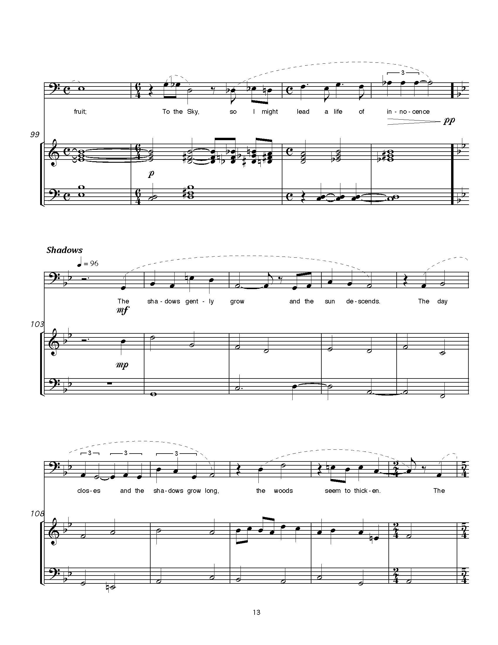 Shattered Mirror Song Cycle - P-V Score+Slurs 13
